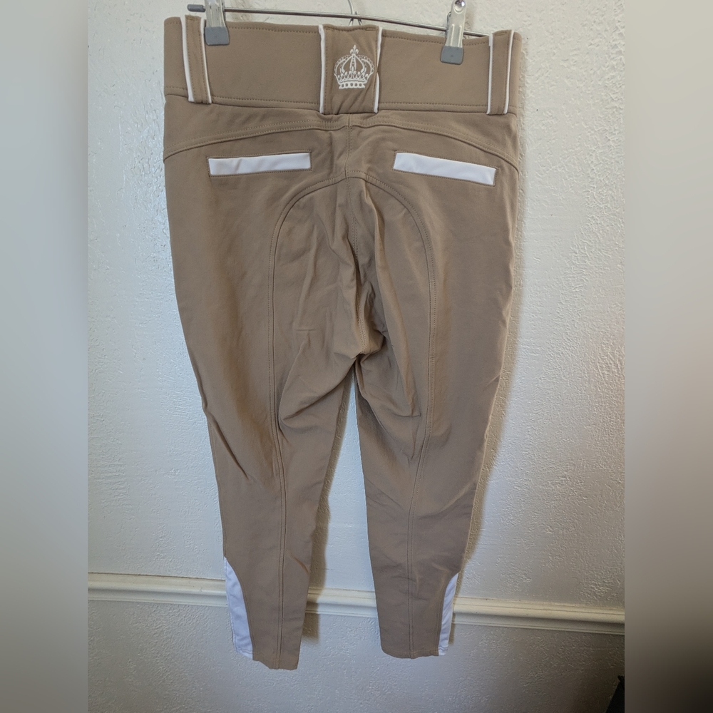 Couronne Equestrian Riding Breeches Mid Rise - Picture 2 of 3
